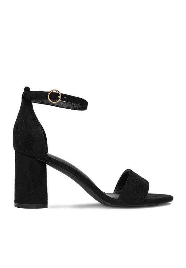 Jenny - Sandały JENNY. Kolor: czarny