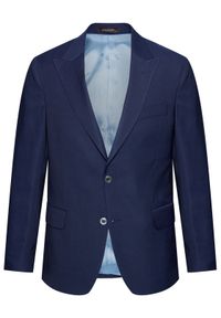 Oscar Jacobson Garnitur Faron 2179 5674 Granatowy Slim Fit. Kolor: niebieski #9