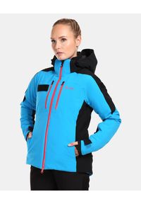 Damska kurtka narciarska DERMIZAX PRIMALOFT Kilpi DEXEN-W. Kolor: niebieski. Materiał: nylon. Technologia: Dermizax. Sport: narciarstwo