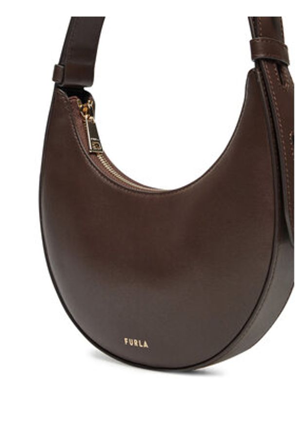 Furla Torebka WE00649 AX0733 2460S Brązowy. Kolor: brązowy. Materiał: skórzane