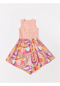 Guess Sukienka letnia J3GK08 KBOZ0 Kolorowy Regular Fit. Materiał: syntetyk. Wzór: kolorowy. Sezon: lato