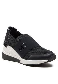 MICHAEL Michael Kors Sneakersy Felix 43S7FXFS1D Czarny. Kolor: czarny. Materiał: skóra #3