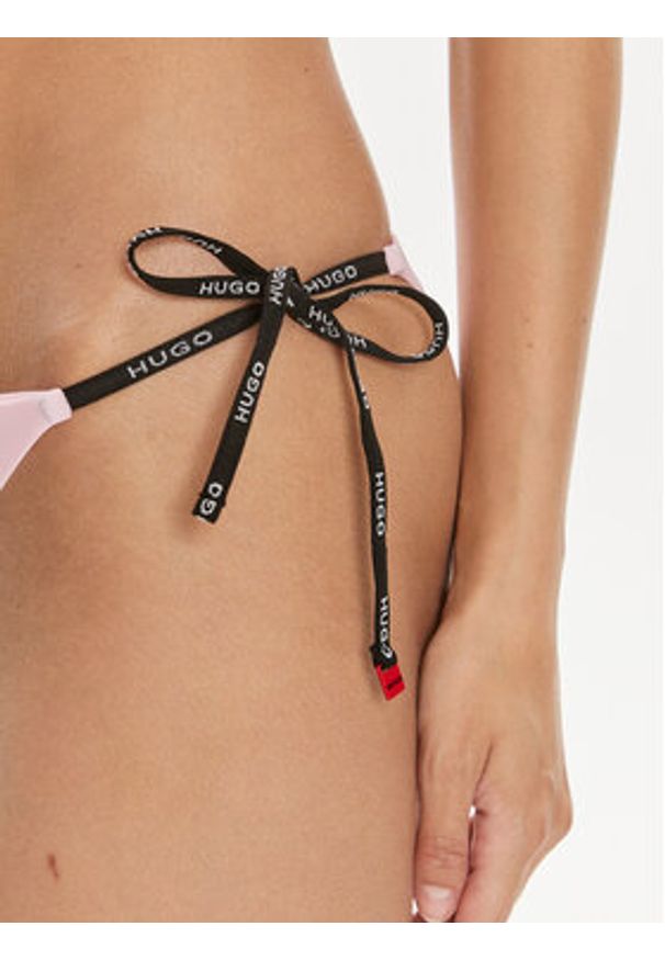 Hugo Dół od bikini 50492410 Różowy. Kolor: różowy. Materiał: syntetyk