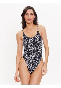 Calvin Klein Swimwear Strój kąpielowy KW0KW02086 Czarny. Kolor: czarny. Materiał: syntetyk #1