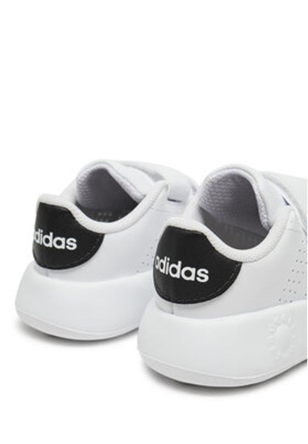 Adidas - adidas Sneakersy Advantage Shoes Kids ID5284 Biały. Kolor: biały. Materiał: skóra. Model: Adidas Advantage