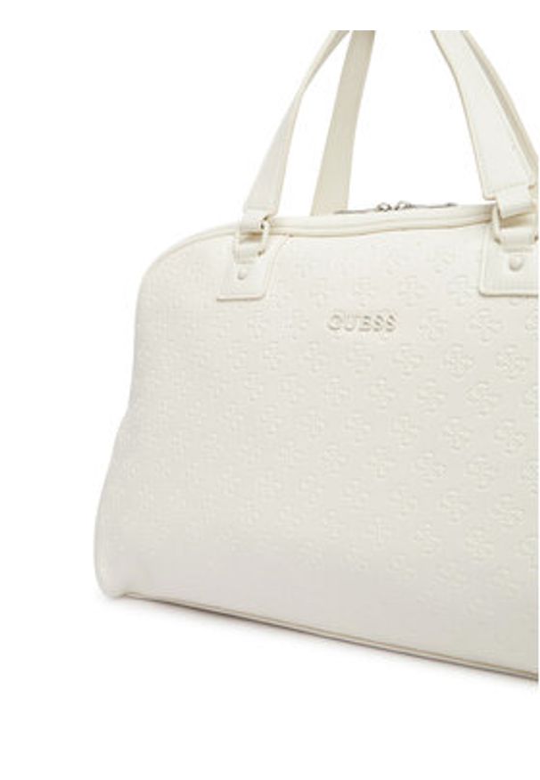 Guess Torba weekendowa V6GZ02 W2109 Écru. Materiał: skóra