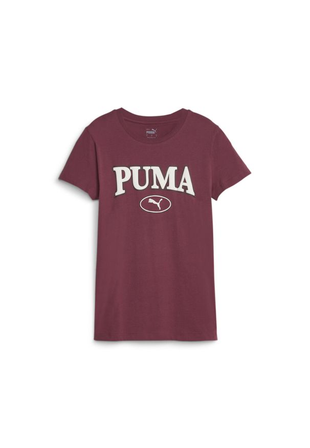 Koszulka Kobieta Puma Squad Graphic czerwony. Kolor: czerwony. Sport: joga i pilates