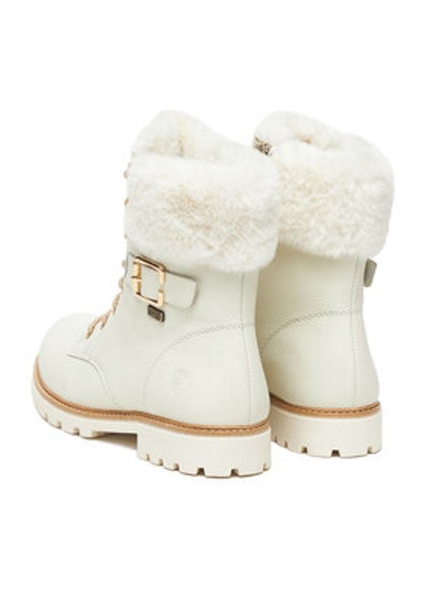 Remonte Trzewiki CEO-D8481-80 Biały. Kolor: biały. Materiał: skóra