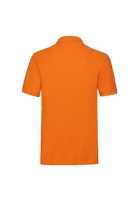 FRUIT OF THE LOOM - Koszulka Polo Premium Unisex Dla Dorosłych. Typ kołnierza: polo. Kolor: żółty, pomarańczowy, wielokolorowy