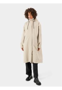 Didriksons Parka Alice 504680 Beżowy Oversize. Kolor: beżowy. Materiał: syntetyk #1