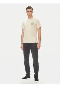 Etnies T-Shirt Camp Vibes 4130003782 Beżowy Regular Fit. Kolor: beżowy. Materiał: bawełna #4