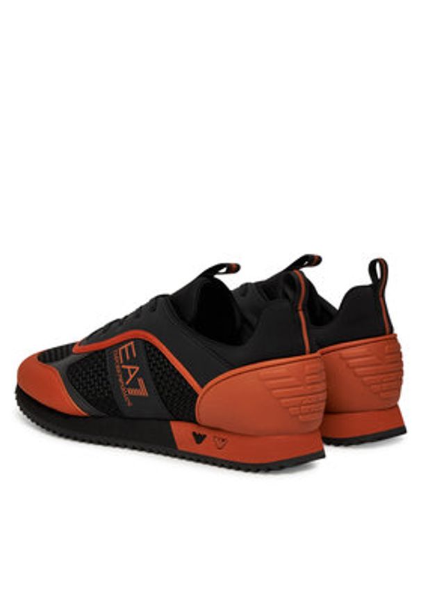 EA7 Emporio Armani Sneakersy X8X027 XK050 D188 Czarny. Kolor: czarny. Materiał: materiał