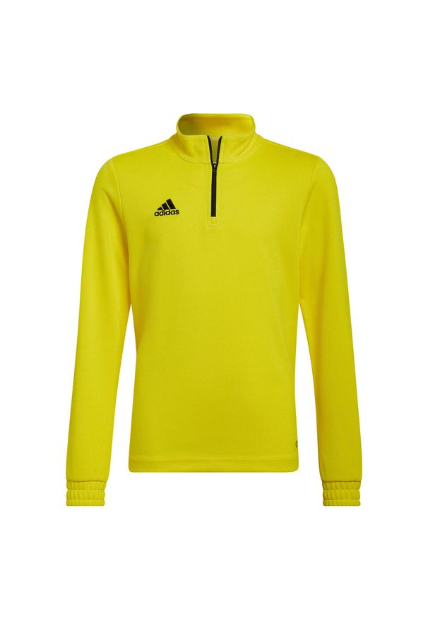 Adidas - Bluza piłkarska dla dzieci adidas Entrada 22 Training Top. Kolor: żółty. Sport: piłka nożna