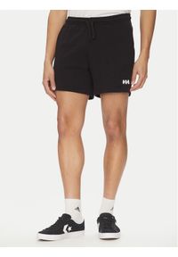 Helly Hansen Szorty sportowe Terry Loop 54291 Czarny Regular Fit. Kolor: czarny. Materiał: bawełna. Styl: sportowy