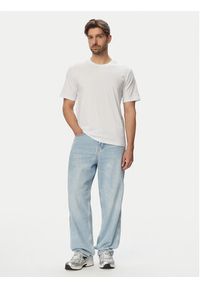 Jack & Jones T-Shirt Calm 12297701 Biały Regular Fit. Kolor: biały. Materiał: bawełna #4