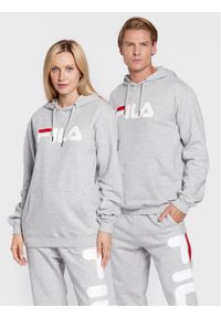 Fila Bluza Unisex Barumini FAU0090 Szary Regular Fit. Kolor: szary. Materiał: bawełna