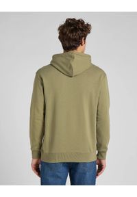 Lee - LEE TOPS' EM ALL HOODIE MĘSKA BLUZA Z KAPTUREM BRINDLE GREEN L83RSPUA. Typ kołnierza: kaptur