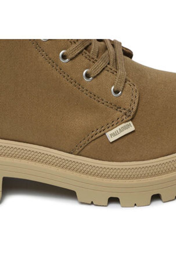 Palladium Trapery Pallabase Twill 96907-204-M Zielony. Kolor: zielony. Materiał: materiał