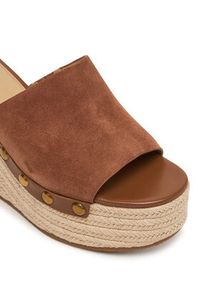 MICHAEL Michael Kors Espadryle Mayes 40S6MYMS1S Brązowy. Kolor: brązowy. Materiał: skóra, zamsz #2