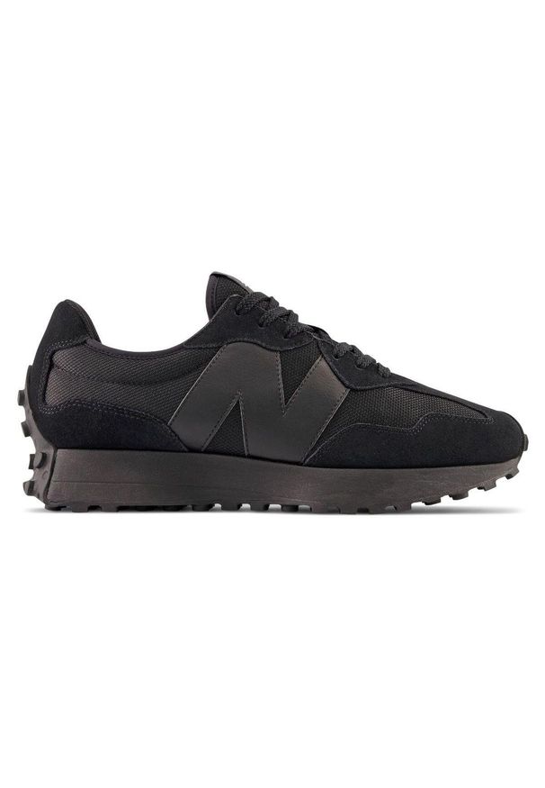Buty do chodzenia męskie New Balance 327. Zapięcie: sznurówki. Kolor: czarny, wielokolorowy. Materiał: guma, syntetyk, tkanina, materiał. Szerokość cholewki: normalna. Sport: turystyka piesza