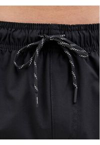 Jack & Jones - Jack&Jones Szorty kąpielowe Maui 12272776 Czarny Regular Fit. Kolor: czarny. Materiał: syntetyk