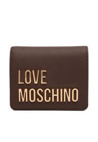 Love Moschino - Portfel LOVE MOSCHINO. Kolor: brązowy #1