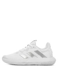 Adidas - adidas Buty SoleMatch Control Tennis Shoes ID1502 Biały. Kolor: biały