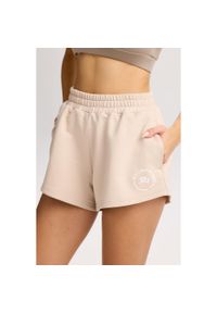 ROUGH RADICAL - Damskie spodenki dresowe Rough Radical Cotton Active Shorts Women. Kolor: beżowy. Materiał: dresówka