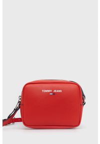 Tommy Jeans Torebka kolor czerwony. Kolor: czerwony. Rodzaj torebki: na ramię #1