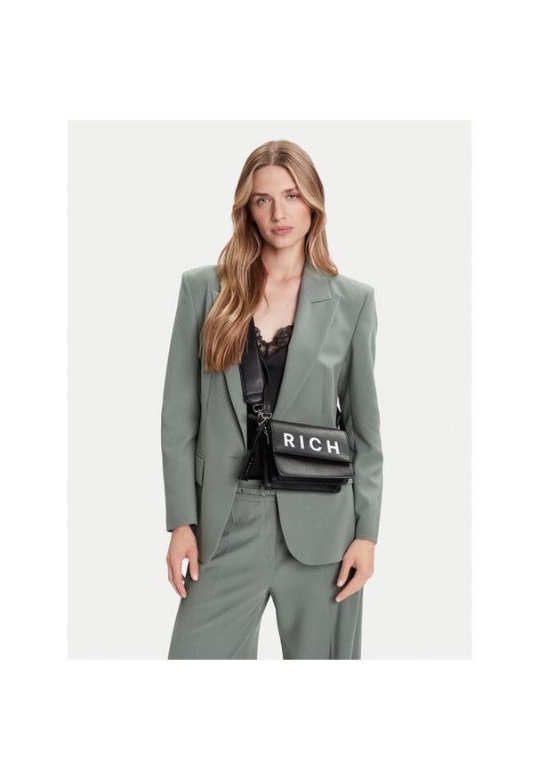 Torebka John Richmond. Kolor: czarny