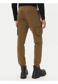 Aeronautica Militare Spodnie dresowe 252PF1010UF00662 Zielony Regular Fit. Kolor: zielony. Materiał: bawełna
