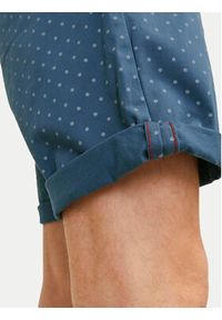 Jack & Jones - Jack&Jones Szorty materiałowe Bowie 12230336 Niebieski Regular Fit. Kolor: niebieski. Materiał: bawełna #8