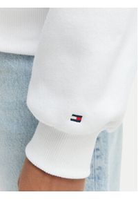 TOMMY HILFIGER - Tommy Hilfiger Bluza WW0WW47831 Biały Regular Fit. Kolor: biały. Materiał: bawełna #4