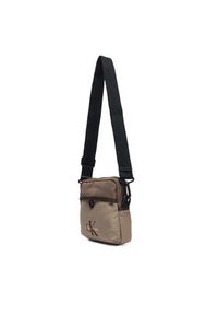 Calvin Klein Saszetka Bold Clrblk Square Crossobdy LV04D3519G Brązowy. Kolor: brązowy. Materiał: materiał #3