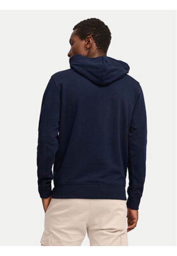 Jack & Jones - Jack&Jones Bluza Simon 12269353 Granatowy Standard Fit. Kolor: niebieski. Materiał: bawełna