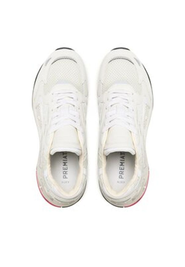 Premiata Sneakersy Sharkyd 288 Écru. Materiał: zamsz, skóra