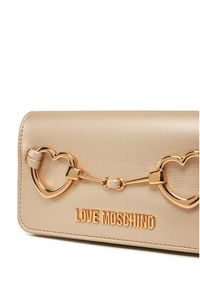 Love Moschino - LOVE MOSCHINO Torebka JC5643PP1MLB196A Złoty. Kolor: złoty. Materiał: skórzane