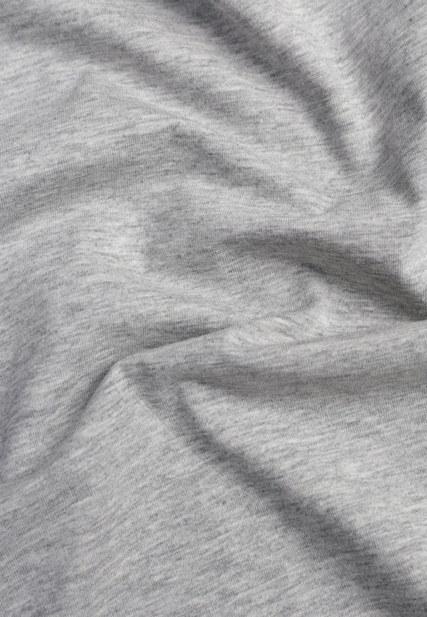 Born2be - Szary T-shirt z Bawełny Typu Oversize Nedika. Okazja: na co dzień. Kolor: szary. Materiał: bawełna. Styl: casual, klasyczny