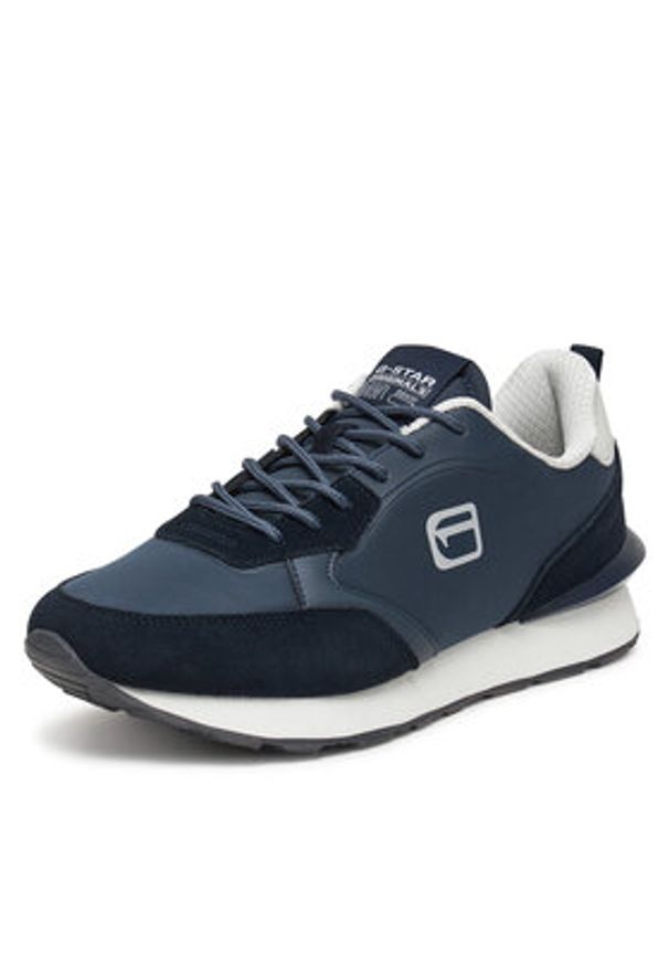 G-Star RAW - G-Star Raw Sneakersy KMS4011-1 Granatowy. Kolor: niebieski. Materiał: materiał