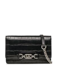Torebka MICHAEL Michael Kors Heather 32R3S7HC1E Black. Kolor: czarny. Materiał: skórzane #1