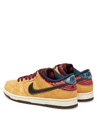 Nike Sneakersy Sb Dunk Low Pro FZ1278 200 Żółty. Kolor: żółty. Materiał: zamsz, skóra #4