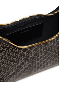 Calvin Klein Torebka Emblem Aop Conv Shoulder Bag LV04F3298G Czarny. Kolor: czarny. Materiał: skórzane #5