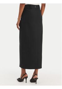 Patrizia Pepe Spódnica midi 8G0515/A498-K103 Czarny Regular Fit. Kolor: czarny. Materiał: syntetyk #4