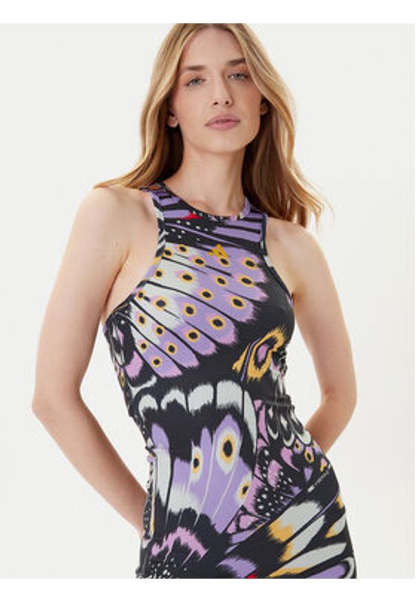 Adidas - adidas Sukienka codzienna FARM Premium JL8609 Kolorowy Slim Fit. Okazja: na co dzień. Materiał: syntetyk. Wzór: kolorowy. Typ sukienki: proste. Styl: casual