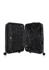 Wittchen - Średnia walizka z polipropylenu jednokolorowa czarna. Kolor: czarny. Styl: elegancki #10