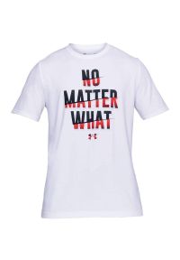 Koszulka sportowa męska Under Armour No Matter What 1305664. Kolor: biały