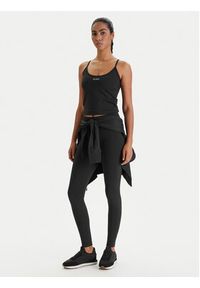 Guess Legginsy V6RB11 KD952 Czarny Slim Fit. Kolor: czarny. Materiał: syntetyk #3