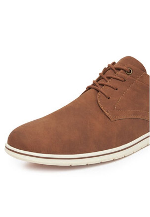 Lanetti Półbuty 123AM1856 Brązowy. Kolor: brązowy. Materiał: materiał