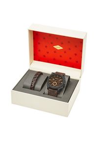 Fossil Zegarek Machine FS5251SET Czarny. Kolor: czarny #9