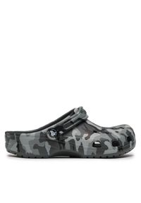 Crocs Klapki Classic Printed Camo Clog 206454 Szary. Kolor: szary